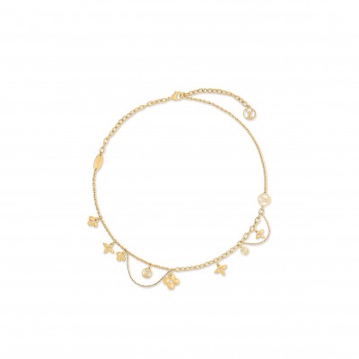 LOUIS VUITTON BLOOMING SUPPLE NECKLACE M90736
